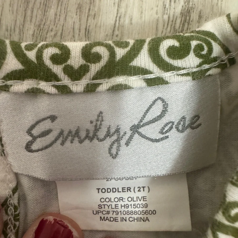 Emily Rose Red and White Santa Holiday Outfit